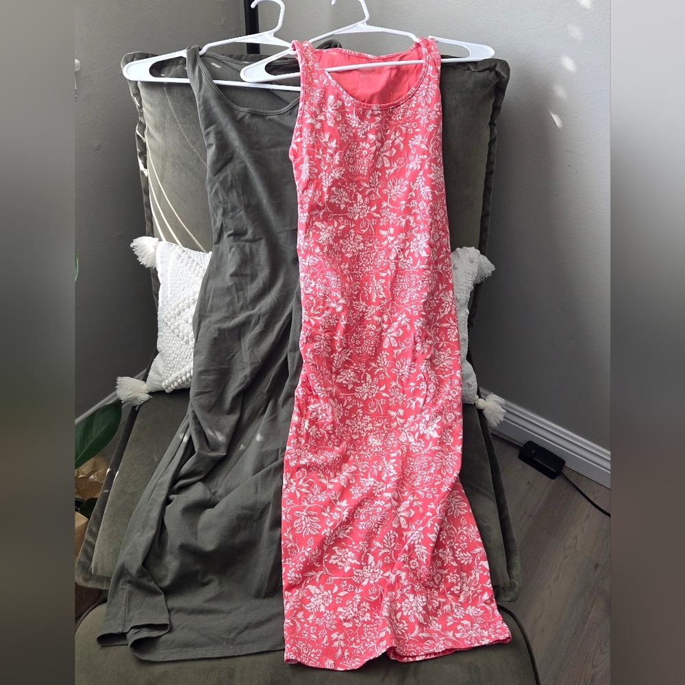 Floral Pink Maxi Dress